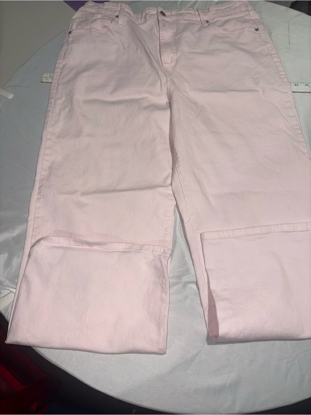 No Boundaries pink jeans